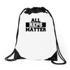 all reps matter Drawstring Bags