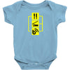 eat sleep blog write writer internet computer funny geek t shirt large Baby Onesie