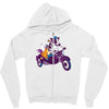 fast food Zipper Hoodie