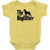 the dogfather boxer Baby Onesie