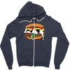 fresh meat Zipper Hoodie