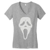 scream (2) Women's V-Neck T-Shirt