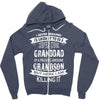 Super Cool Granddad Of A Freaking Awesome Grandson Zipper Hoodie