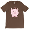 cute surprised pig pig T-Shirt
