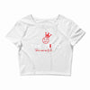 king dead Crop Top