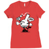 wake &amp; sake Ladies Fitted T-Shirt