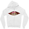 April Peeking Out Baby Girl Zipper Hoodie