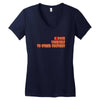 expose yourself to other cultures Women's V-Neck T-Shirt