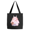 totoro with asian landscape Tote Bags