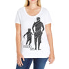 father's day Ladies Curvy T-Shirt