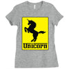 unicorn Ladies Fitted T-Shirt