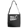 darth vader who's your daddy funny Adjustable Strap Totes