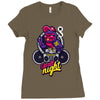 up all night Ladies Fitted T-Shirt