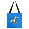 calvin hobbes Tote Bags