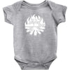 campfire hoodie Baby Bodysuit