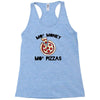 mo money mo pizzas 1 Racerback Tank