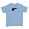 black gold gun pullover Youth Tee