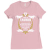 I Am A Taurus Ladies Fitted T-Shirt