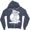 pinup predator Zipper Hoodie