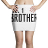 number one brother Mini Skirts