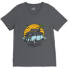 summer time V-Neck Tee