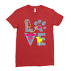 love teal best trending Ladies Fitted T-Shirt