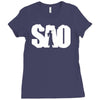 sao Ladies Fitted T-Shirt
