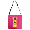 eat sleep shoot vertical digital camera photography photographer geek Adjustable Strap Totes