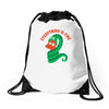 everything is fine Drawstring Bags