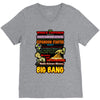 gildan  big bang theory lyrics 2, ideal gift, birthday present V-Neck Tee