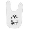 Magnifique With Crown Baby Bibs