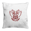 american seal Throw Pillow