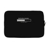 sarcasm loading Laptop sleeve