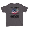 Veteran Don't Thank Me Thank My Brothers Who Never Came Back Youth Tee