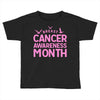 breast cancer awareness month Toddler T-shirt