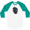 skull modile head 3/4 Sleeve Shirt