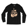 Never Give Up Uterine Cancer Awareness Long Sleeve Shirts