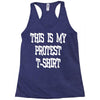 My First Protest T-Shirt Racerback Tank