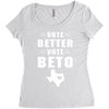 vote beto Women's Triblend Scoop T-shirt