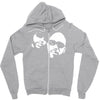 ugk airbrushed stencil Zipper Hoodie