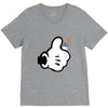 main de mickey V-Neck Tee