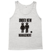 under new management stag night wedding mens Tank Top