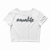 mom life svg Crop Top