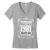 vintage made in 1981 perfectly aged a living legend Women's V-Neck T-Shirt