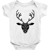 poly deer black Baby Bodysuit