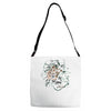 necro nightmare Adjustable Strap Totes