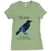 team damon salvatore Ladies Fitted T-Shirt