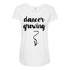 Dancer Growing Maternity Scoop Neck T-shirt