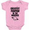 Greatest Pawpaw In The Universe Baby Onesie