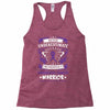 Never Underestimate the Strength of a Pancreatic Cancer Warrior Racerback Tank